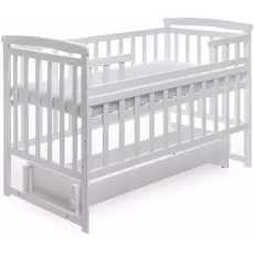Кроватка Eucalyptus Lane Plus Transversal (DS-1011) без ящика, White Кроватка Eucalyptus Lane Plus Transversal (DS-1011) без ящика, White