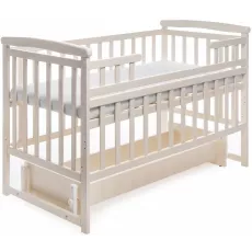 Кроватка Eucalyptus Lane Plus Transversal (DS-1021) без ящика, Vanilla Кроватка Eucalyptus Lane Plus Transversal (DS-1021) без ящика, Vanilla