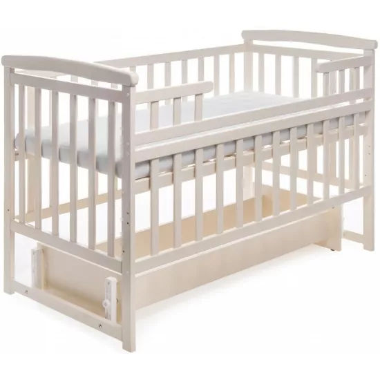 Кроватка Eucalyptus Lane Plus Transversal (DS-1021) без ящика, Vanilla