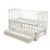 Кроватка Eucalyptus Bimbi Premium Transversal (DS-1301) с ящиком, White
