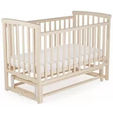 Кроватка Eucalyptus Charlene Plus Transversal (DS-2021) без ящика, Vanilla Кроватка Eucalyptus Charlene Plus Transversal (DS-2021) без ящика, Vanilla