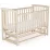 Кроватка Eucalyptus Charlene Plus Transversal (DS-2021) без ящика, Vanilla