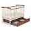 Кроватка Eucalyptus Charlene-Combi Premium Transversal (DS-302) с ящиком, Vanilla/Walnut