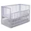 Кроватка Eucalyptus Mia Plus Transversal (DS-502) без ящика, Grey