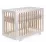 Pătuţ Eucalyptus Melody Plus Longitudinal (DS-601) fără sertar, White