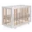 Pătuţ Eucalyptus Melody Plus Longitudinal (DS-601) fără sertar, White