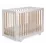 Pătuţ Eucalyptus Melody Plus Longitudinal (DS-601) fără sertar, White