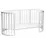 Кроватка Eucalyptus Olivia Transversal (DS-701) без ящика, White