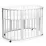 Кроватка Eucalyptus Olivia Transversal (DS-701) без ящика, White