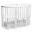 Кроватка Eucalyptus Olivia Transversal (DS-701) без ящика, White