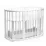 Кроватка Eucalyptus Olivia Transversal (DS-701) без ящика, White