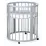 Кроватка Eucalyptus Olivia Transversal (DS-703) без ящика, Gray