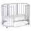Pătuţ Eucalyptus Olivia Plus Transversal (DS-8021) fără sertar, Gray