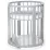Pătuţ Eucalyptus Olivia Plus Transversal (DS-8021) fără sertar, Gray