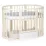 Pătuţ Eucalyptus Olivia Plus Transversal (DS-8031) fără sertar, Vanilla