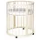 Pătuţ Eucalyptus Olivia Plus Transversal (DS-8031) fără sertar, Vanilla