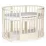 Pătuţ Eucalyptus Olivia Plus Transversal (DS-8031) fără sertar, Vanilla