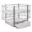 Кроватка Eucalyptus Karol Premium Longitudinal (DS-9021) с ящиком, White/Grey