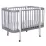 Pătuţ Eucalyptus Karol Premium Longitudinal (DS-9041) cu sertar, Grey/White