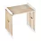 Pătuţ Eucalyptus Napoli Plus Universal (DS-N141), White/Natural