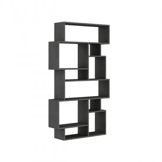 Стелаж Showdeko Karmato, 96x25,5x168 см, Retro Grey