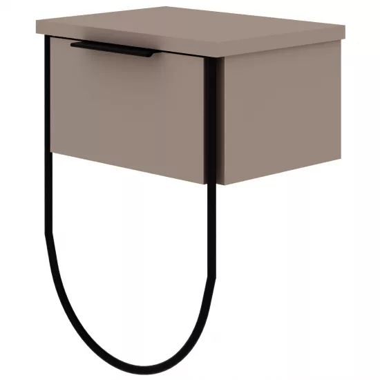 Noptieră Showdeko Norfolk M.KO.22405.5 (33 cm), Light Mocha