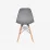 Set de mobilă Eva DT 402 - 1WO + 4 LC-021 Grey