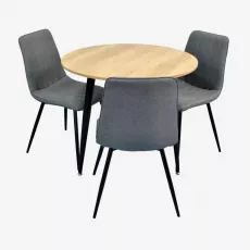 Set de mobilă Eva DT 404-2B + 3 XR-154B Grey 5