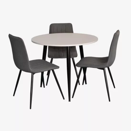 Set de mobilă Eva DT 404-3B + 3 XR-154B Grey 5