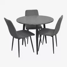 Set de mobilă Eva DT 404-6B + 3 XR-154B Grey 5