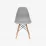 Set de mobilă Eva DT 431-1R Wo + 4 LC-021 Grey