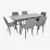 Set de mobilă Eva DT 431-3R B + 4 XR-154B Grey 5