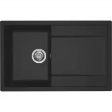 Chiuvetă de bucătărie Elleci Life 300 790х500 mm, 40 Full Black