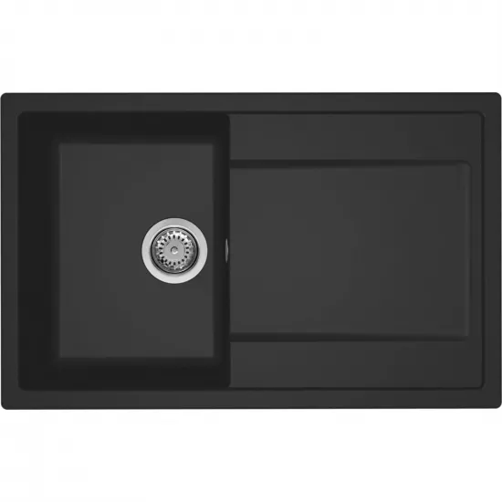 Chiuvetă de bucătărie Elleci Life 300 790х500 mm, 40 Full Black