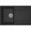Chiuvetă de bucătărie Elleci Life 300 790х500 mm, 40 Full Black