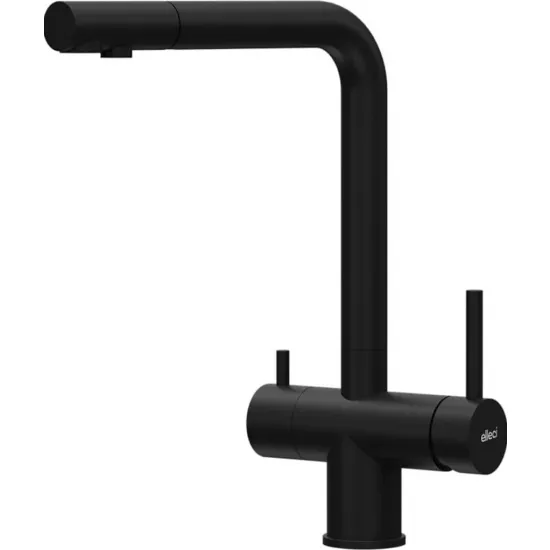 Смеситель для кухни Elleci Cross Pure Black (MOKCROBK)