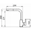Смеситель для кухни Elleci C02 Shell 68 Bianco (MGKC0268)