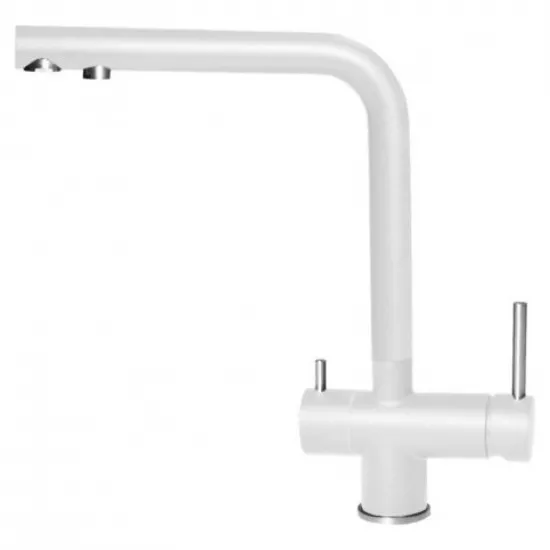 Baterie bucătărie Elleci Tourmaline 96 White (MKKTOU96)