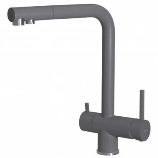Смеситель для кухни Elleci Tourmaline 99 Dark Gray (MKKTOU99)