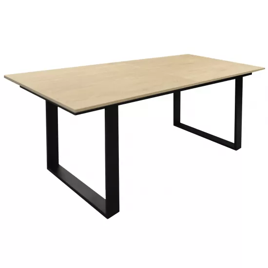 Masă pentru bucătărie DP Dario 180/240x80x75, Sonoma/Black