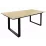 Masă pentru bucătărie DP Dario 180/240x80x75, Sonoma/Black