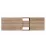 Masă pentru bucătărie Decoprim Madison, 180x80 cm extensibilă, Sonoma/Black