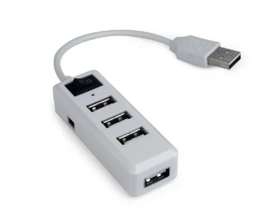 USB Hub Gembird UHB-U2P4-21, White