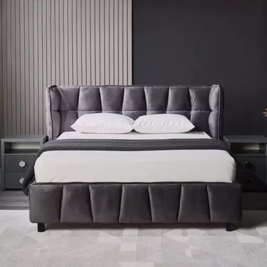 Кровать Ambianta Hamburg, 180 x 200 см, Графит