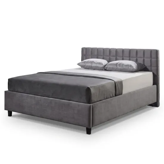 Кровать Ambianta Coral, 140 х 200 см, Графит
