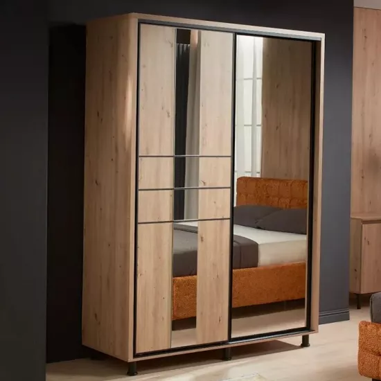 Шкаф купе Ambianta Rio (140x224x58), Artisan