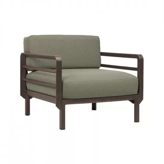 Fotoliu pentru gradina Nardi Maximo Poltrona Terra Timo Sunbrella 40181.44.217