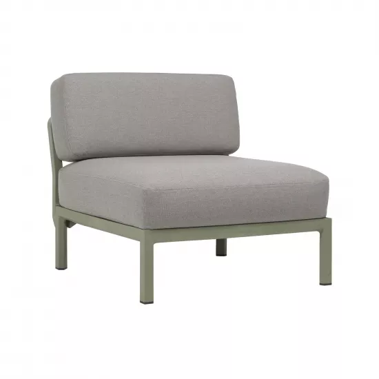 Кресло для сада модуль центральный Nardi Maximo Elemento Centrale Cactus Lava Sunbrella 40183.27.215