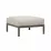 Pouf cu perna Nardi Maximo Pouf Terra Perla Sunbrella