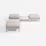 Pouf cu perna Nardi Maximo Pouf Cactus Perla Sunbrella 40179.27.213